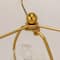 Hello Honey® 22" White & Gold Tropical Table Lamp with Pineapple Detail